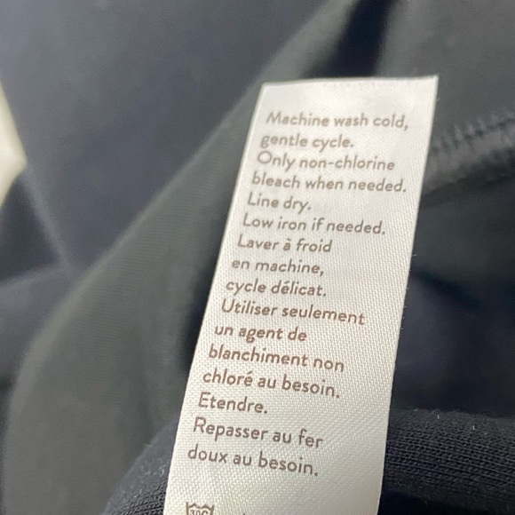 SPANX Ponte Seamless Ankle Length Slit Legging Black S - Picture 7 of 13